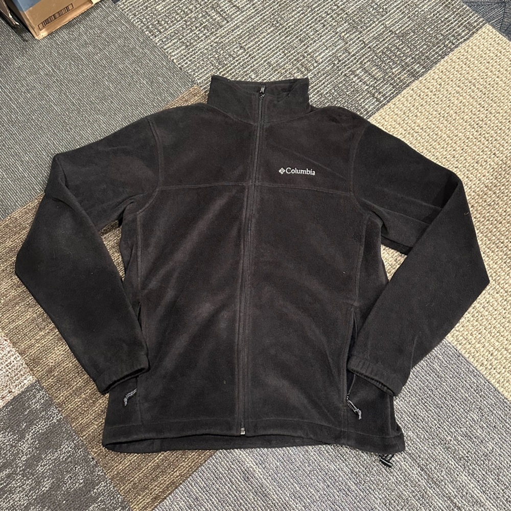 Columbia Black Soft Fleece Jacket